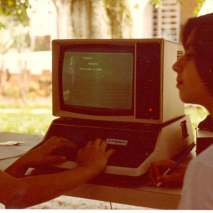 Computer Camp realizado no Centro de Treinamento em dezembro de 1984